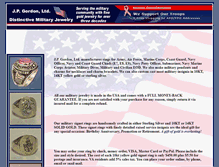 Tablet Screenshot of militaryjewelry.com