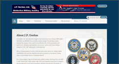 Desktop Screenshot of militaryjewelry.biz